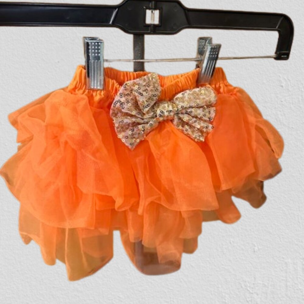"Cutest Pumpkin in the Patch" Orange & Black Tutu Set    7398  NWT Boutique - Picture 2 of 7